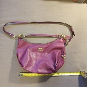 Coach Madison Hailey Purple 14304